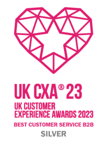 UK Customer Experience Awards 2023 - Best Customer Service B2B - Silver