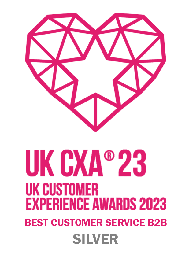 UK Customer Experience Awards 2023 - Best Customer Service B2B - Silver