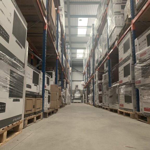 AIT Home Delivery collects orders from TVD Group’s Bolton warehouse twice a week