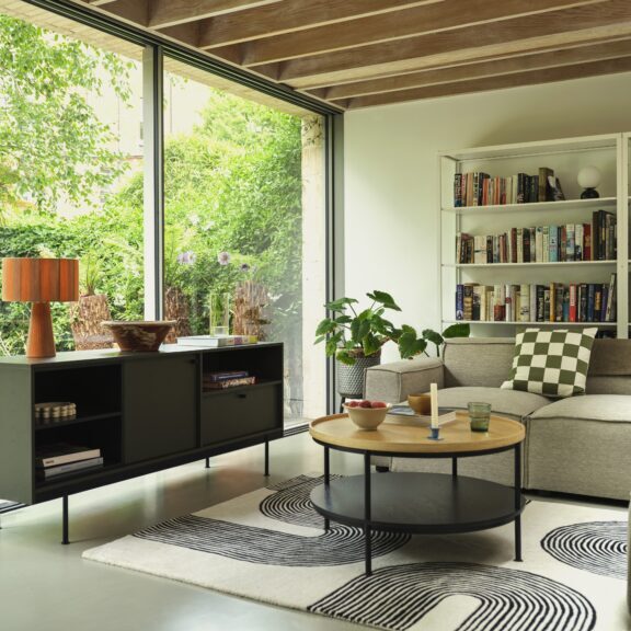 Swyft oak coffee table