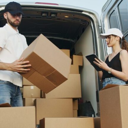 pallet delivery vs two-man delivery