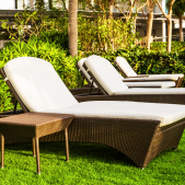 sun loungers 2 man delivery