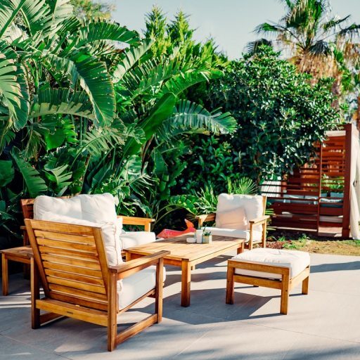 two man delivery service for garden furniture
