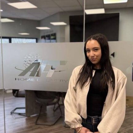 Work experience student at AIT home delivery