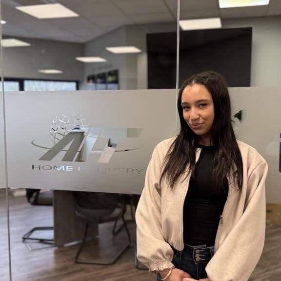 Work experience student at AIT home delivery